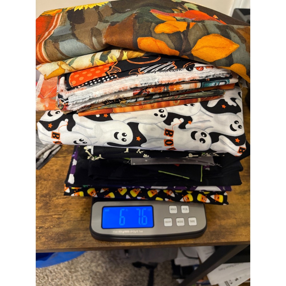 Halloween Fall Fabric Lot Hoffman Timeless Treasures Northcott Cotton Quilting